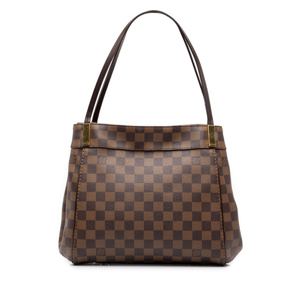 Louis Vuitton Damier Marylebone PM Tote Bag Shoulder N41215 Brown Leather Wom...